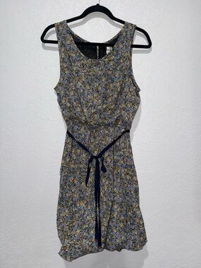 Anthropology - Maeve - Wildflower Sleeveless Belted Sundress - size 10
